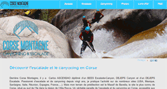 Desktop Screenshot of corse-montagne.com